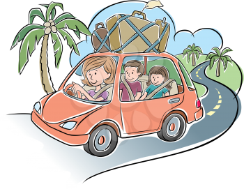 Travelvacation Clipart