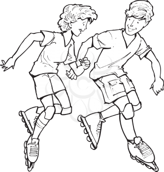 Teenagers Clipart