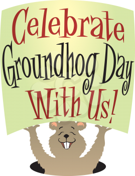 Groundhogday Clipart