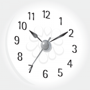 Royalty Free Clipart Image of a Clock