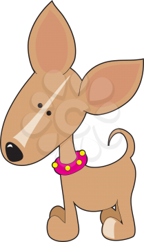 Royalty Free Clipart Image of a Chihuahua
