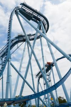 Royalty Free Photo of a Roller Coaster