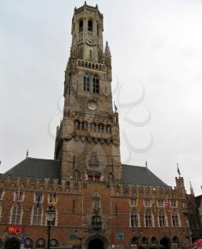A view of Bruges, Belgium.