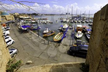 Acre, Israel-March 13, 2017:Acre is UNESCO World Heritage Site, continuously inhabited since 4000 years ago.