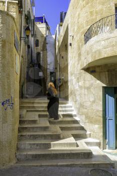 Bethlehem, West Bank- March 12, 2017: Bethlehem is a Palestinian town south of Jerusalem in the West Bank. The biblical birthplace of Jesus, it’s a major Christian pilgrimage destination. 