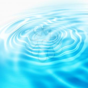 Illustration of abstract water ripples