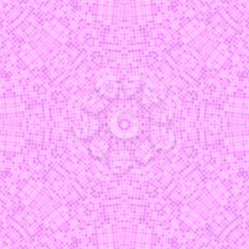 Abstract background with pink mosaic pattern