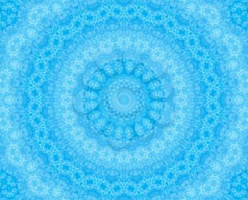 Blue soft background with abstract pattern
