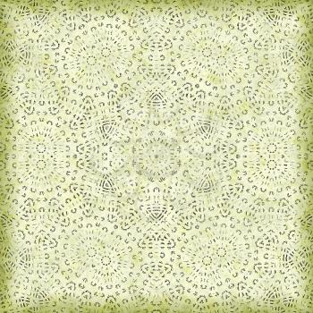 Vintage background with abstract concentric pattern