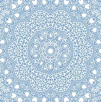 Background with abstract blue pattern on white