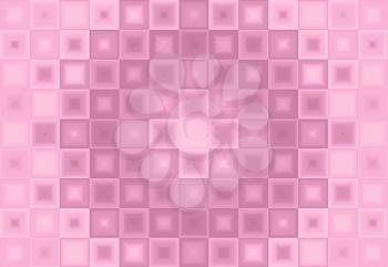 Abstract pink background of squares