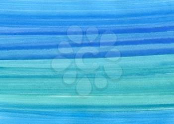 Bright blue and green paint background, hand draw