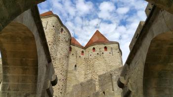 Medieval castle of Carcassonne, Languedoc-Roussillon, France