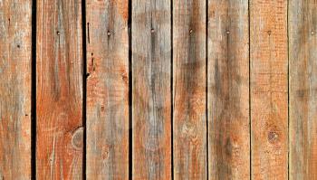 Texture of old weathered wooden wall close-up