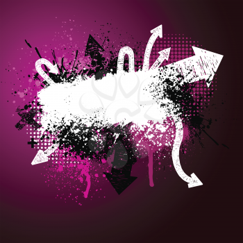 Royalty Free Clipart Image of a Grunge Background