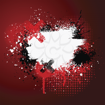 Royalty Free Clipart Image of a Grunge Background