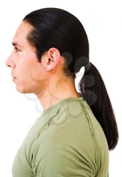 Royalty Free Photo of a Profile of a Man