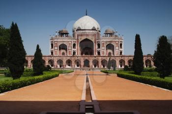 Facade of a tomb, Humayun's Tomb, Delhi, India