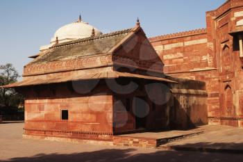 Architectural detail of a palace, Fatehpur Sikri, Agra, Uttar Pradesh, India