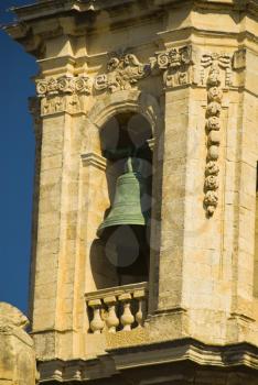 Low angle view of a church, St. Catherine Church, Zurrieq, Malta