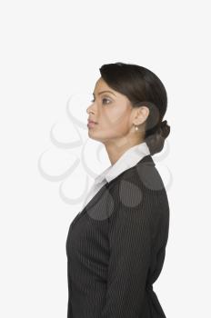 Close-up of a businesswoman