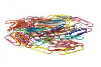 Close-up of paper clips