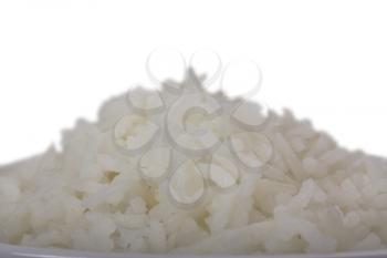 Close-up of boiled rice