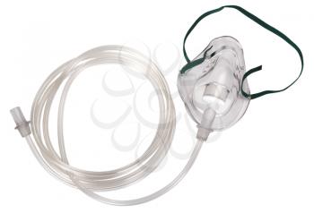 Close-up of an oxygen mask