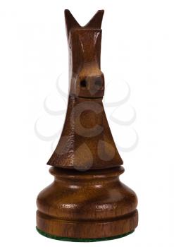 Close-up of a knight chess piece