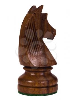 Close-up of a knight chess piece