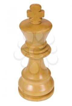 Close-up of a king chess piece