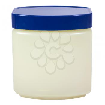 Close-up of a jar of beauty cream