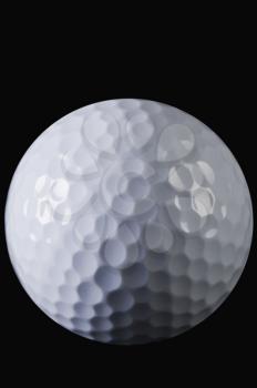 Close-up of a golf ball