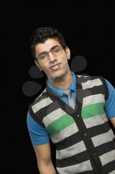 Portrait of a man smiling