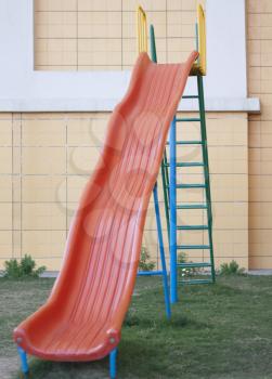 Slide in a park