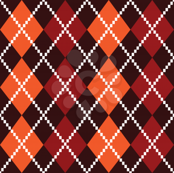 Royalty Free Clipart Image of a Plaid Background