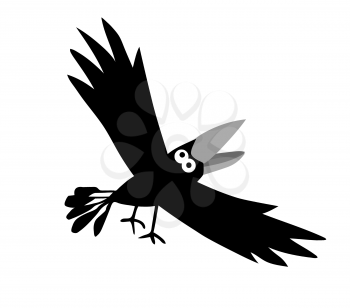 Royalty Free Clipart Image of a Bird