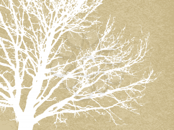 Royalty Free Clipart Image of a Tree 