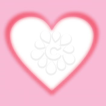 Heart, valentines, bokeh effect, there is a gradient mesh, EPS10 - vector graphics.