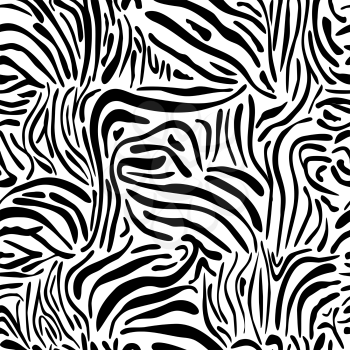 Animal skins seamless pattern, EPS8 - vector graphics.