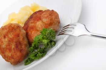 Cutlet Stock Photo