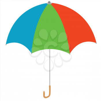 Royalty Free Clipart Image of an Umbrella