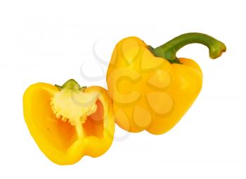 Royalty Free Photo of a Yellow Pepper