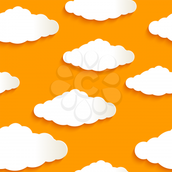 Seamless texture of clouds