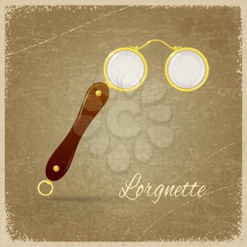 Illustration of an ancient monocle