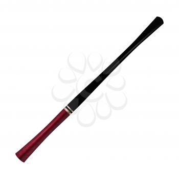 Vector long cigarette holder