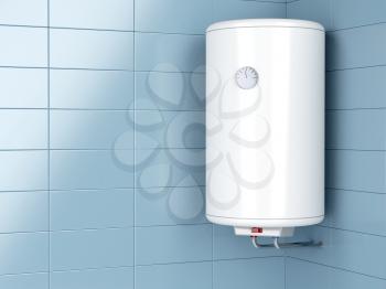 Water heater in the bathroom