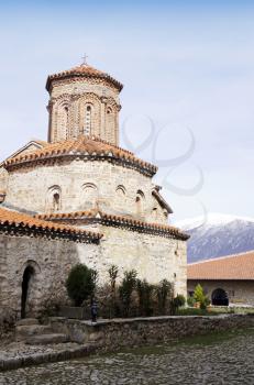 The Monastery of Saint Naum, located near the city of Ohrid, Macedonia