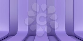 Abstract background with purple stripes, front view
