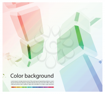 Royalty Free Clipart Image of a Colour Background
